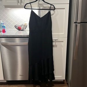 Banana Republic Black Midi Dress